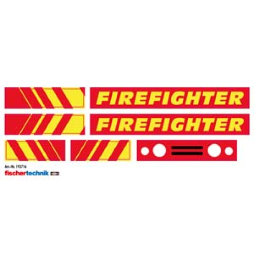 Sticker Firefighter