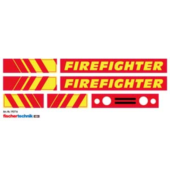 Sticker Firefighter