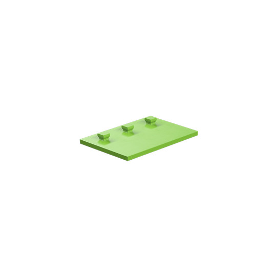 Building plate 30x45 green