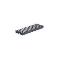 Baseplate 30x90 silver