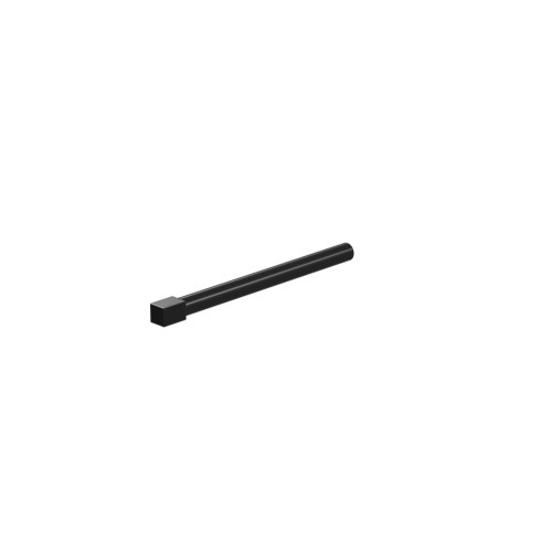 PLASTIC AXLE WITH SQUARE BLACK