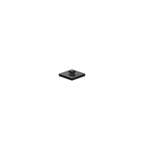 Mounting plate 15x15, black