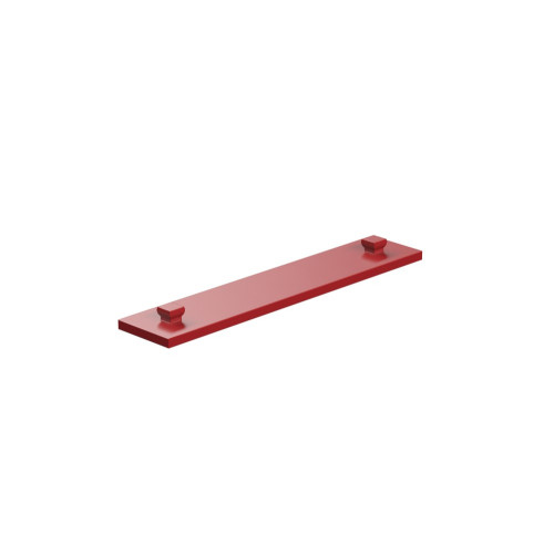 Mounting Plate With Peg 15 X 75 Red