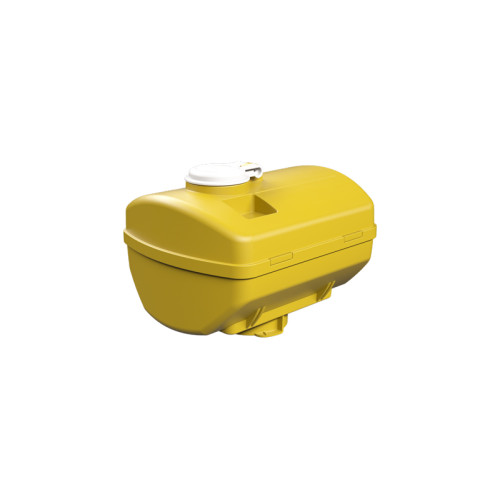 Truck tank yellow