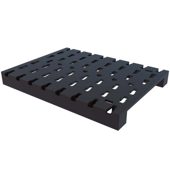 Base plate 120x90 black